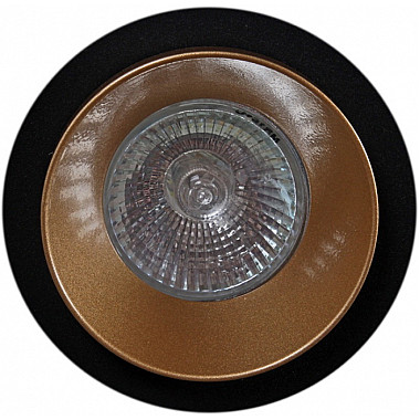 Точечный светильник 51611-9.0-001MN MR16 BK+GD