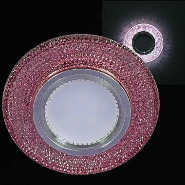 Точечный светильник 14350-9.0-001LD MR16+LED3W PK