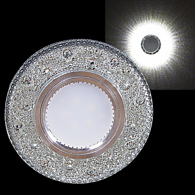 Точечный светильник 11063-9.0-001LD MR16+LED3W WT