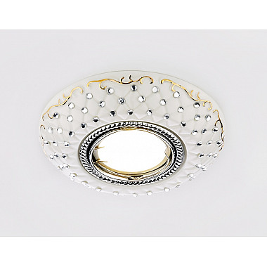 Точечный светильник Дизайн С Узором И Орнаментом Гипс D5520 W/CH