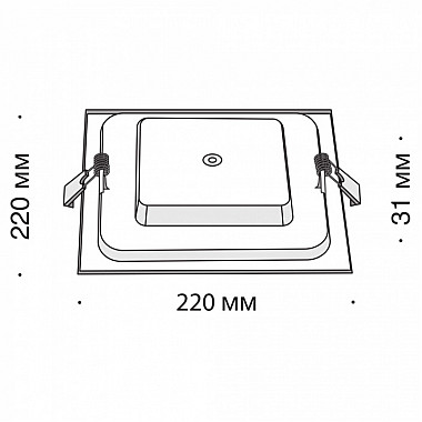 Точечный светильник Stockton DL022-6-L18W