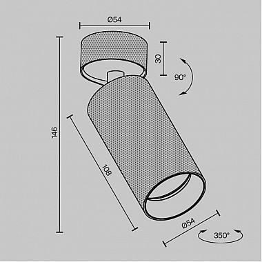 Спот Artisan C082CL-01-GU10-W