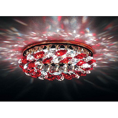Точечный светильник Downlight DL061.79.1/6 crystal/red