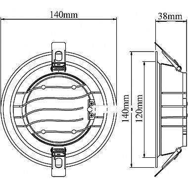 Точечный светильник Cdew-Teco 12130703
