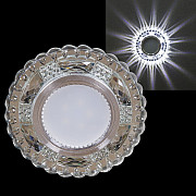 Точечный светильник 14303-9.0-001LD MR16+LED3W WT