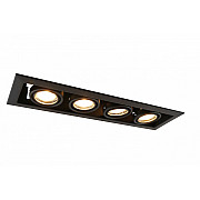 Точечный светильник Cardani Piccolo A5941PL-4BK