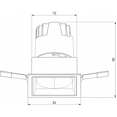 Точечный светильник Inline 25091/LED