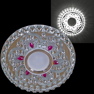 Точечный светильник 62097-9.0-001PL MR16+LED5W CL+PP