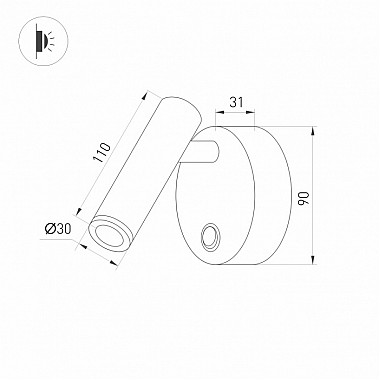 Спот BED 031393