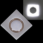 Точечный светильник 55031-9.0-001MN MR16+LED3W WT