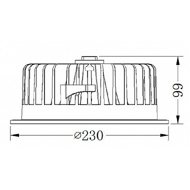 Точечный светильник COB 565184