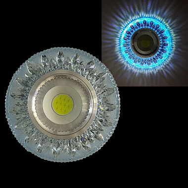 Точечный светильник 42201-9.0-001PL MR16+LED3W LBL