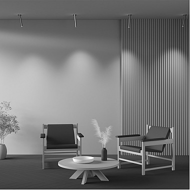 Точечный светильник Focus T C140TRS-L300-7W3K-BBS