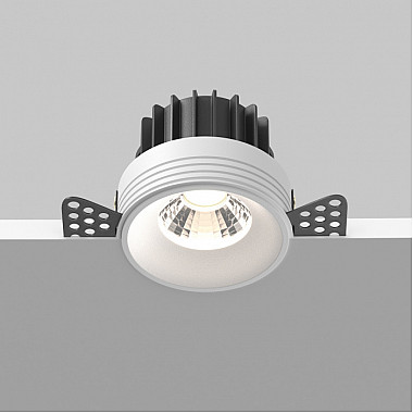 Точечный светильник Round DL058-12W4K-TRS-W