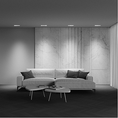 Точечный светильник Points DL065-20W3-6K-W