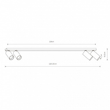 Спот Nowodvorski Mono 7776