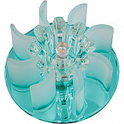 Точечный светильник Fiore DLS-F114 G4 BLUE/CLEAR