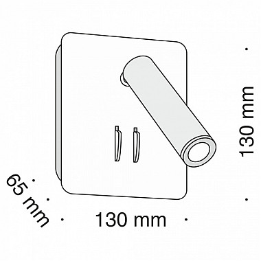 Спот Ios 176 C175-WL-01-6W-W