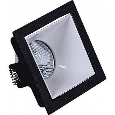 Точечный светильник 16086-9.0-001PT MR16 BK+WT