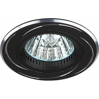 Точечный светильник KL34 AL/BK/1