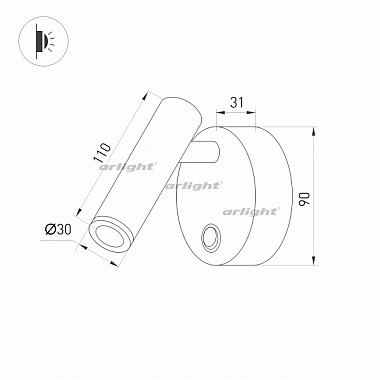 Спот BED 031393