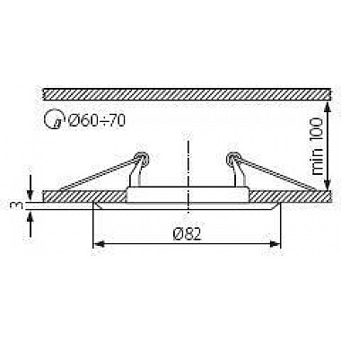 Точечный светильник ARGUS 327