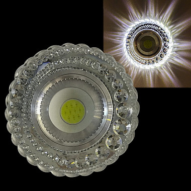 Точечный светильник 42238-9.0-001PL MR16+LED3W CL