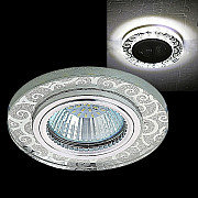 Точечный светильник 31605-9.0-001MN MR16+LED3W WH