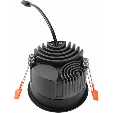 Точечный светильник Mars 112-12W-D80-3000K-24DG-BK