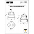 Точечный светильник Mars 212-12W-D95-4000K-24DG-BK