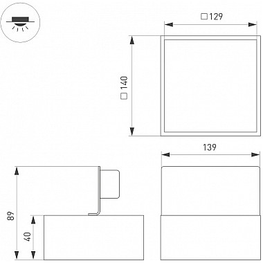 Точечный светильник GRIGLIATO 047680