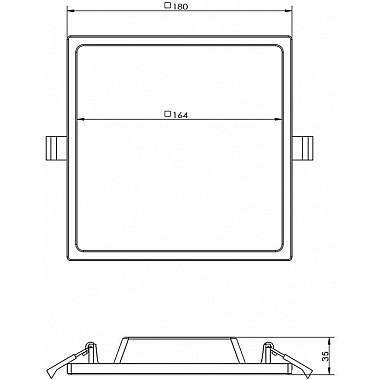 Точечный светильник Alya 565370