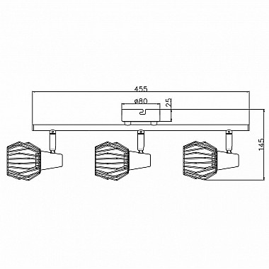 Спот Rivoli Naturale 7002-703 Б0038098