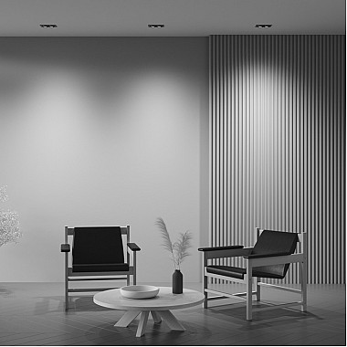 Точечный светильник Hidden DL045-02-10W3K-B