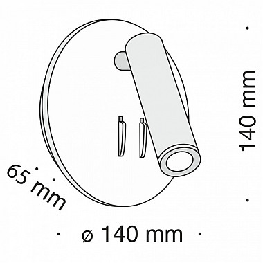 Спот Ios 176 C176-WL-01-6W-B