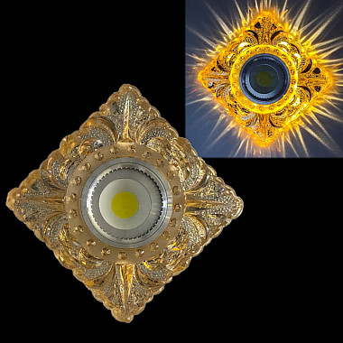 Точечный светильник 42043-9.0-001PL MR16+LED3W TEA