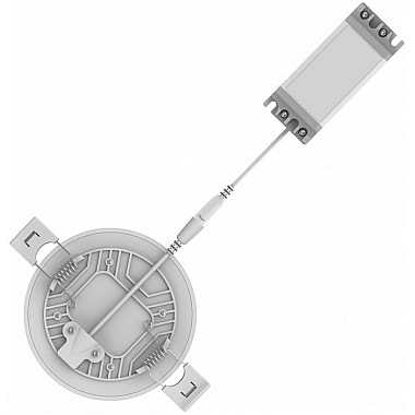 Точечный светильник Frameless круг 967511206