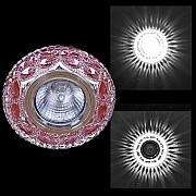 Точечный светильник 00757-9.0-001CN MR16+LED3W CL+PK