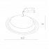 Точечный светильник Raggio A4106PL-1WH