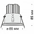 Точечный светильник Zoom DL034-2-L12W