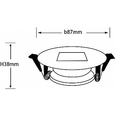 Точечный светильник Artin 51432 9