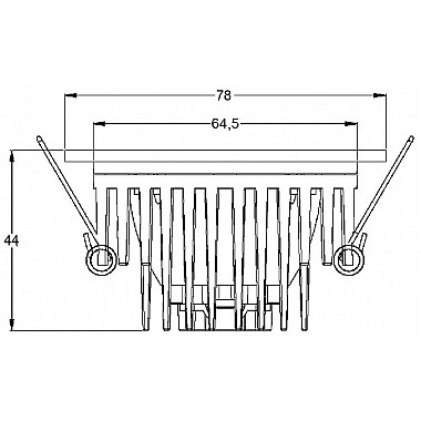 Точечный светильник COB 565108