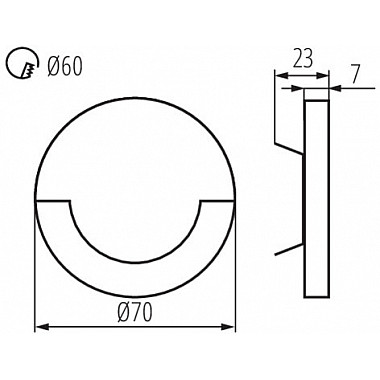 Подсветка для лестниц и ступеней SOLA 32491