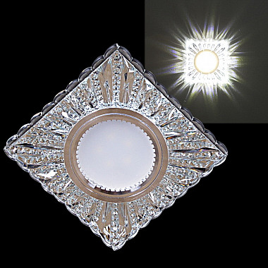Точечный светильник 12041-9.0-001LD MR16+LED3W WT