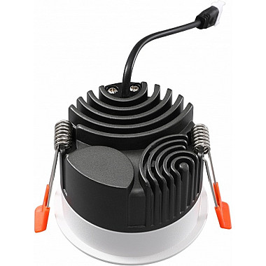 Точечный светильник Mars 112-12W-D80-3000K-24DG-WH