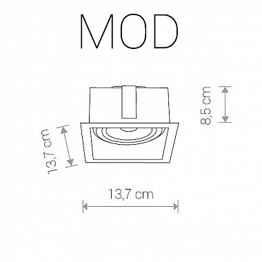 Точечный светильник Mod 9413