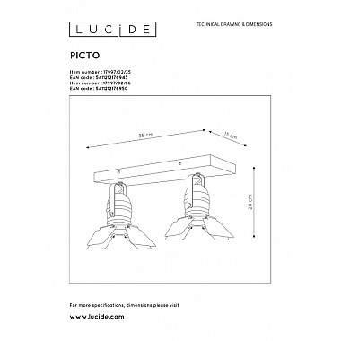 Спот Picto 17997/02/35