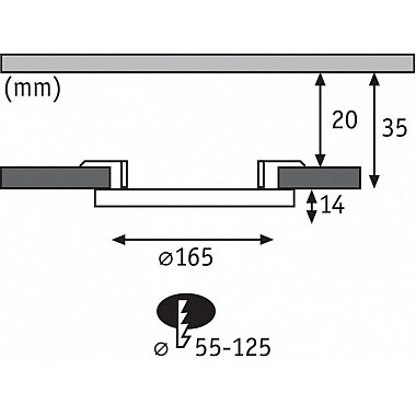 Точечный светильник Cover-it 3726