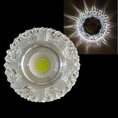 Точечный светильник 42064-9.0-001PL MR16+LED3W CL