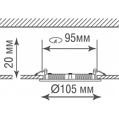 Точечный светильник City DL18451R4W1W